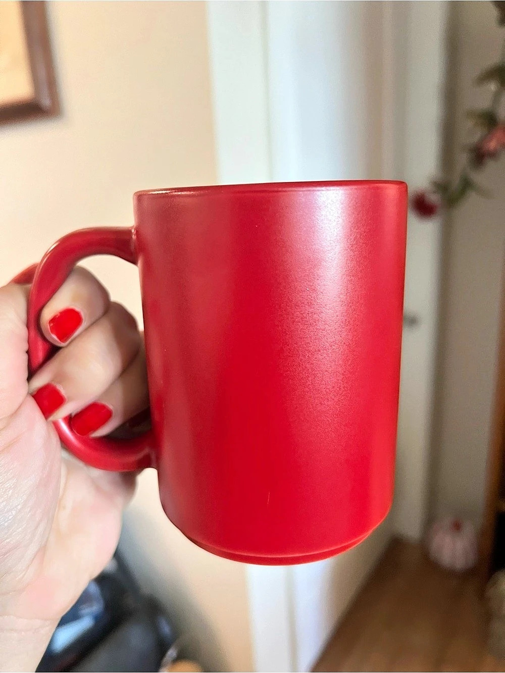 DesignPac Red Ceramic Mug New